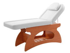Loea ML IV bela masažna miza, lesena izvedba v natur barvi