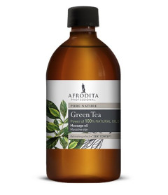 Afrodita Masažno olje Green tea