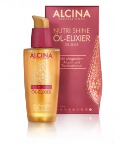 Alcina Olje-eliksir za sijaj izsušenih, poškodovanih las