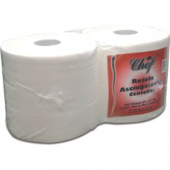 RO.IAL Papirnate brisače iz čiste celuloze v roli s perforacijo, 2 roli po 800 kosov