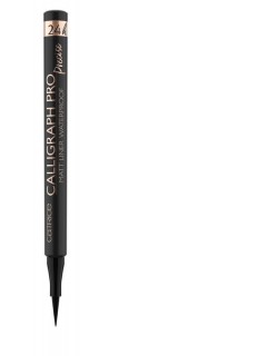 Catrice Vodoodporen črni svinčnik za oči CalligraphPro Intense Black