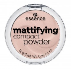 Essence Mat kompaktni puder ess za obraz odt. 10 light beige