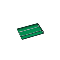 Euronda Aluminijast pladenj, zelen 284x183x17 mm
