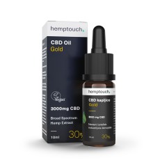 Hemptouch CBD kapljice Gold 3000 mg CBD 10 ml (30%)