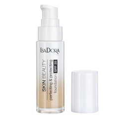 IsaDora Skin Beauty Perfecting & Protecting, tekoča podlaga, 02 Linen