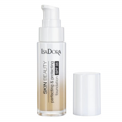 IsaDora Skin Beauty Perfecting & Protecting, tekoča podlaga, 05 Light Honey