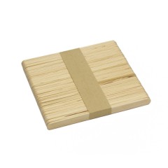 Profiwax Majhne lesene spatole za nanos voska 50 kosov